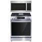 Frigidaire Gallery 2-Piece Kitchen Package with 6 Cu. Ft. Gas Range and 30" Over-The-Range Microwave in Stainless Steel, , large