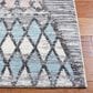 Safavieh Carousel Outer Space 2"3" x 6" Grey and Pink Kids Runner, , large