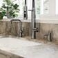 Kohler Purist Semi-Professional Pull-Out Kitchen Sink Faucet in Vibrant Titanium, , large