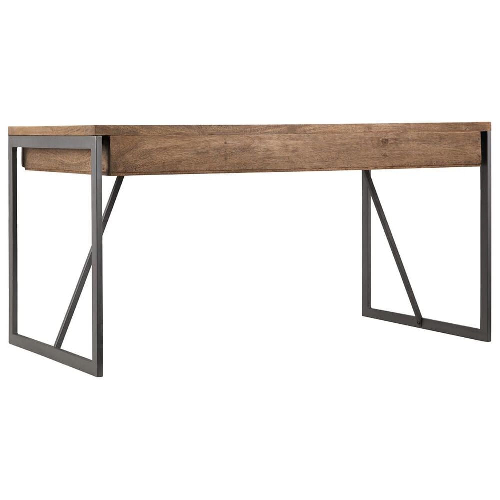 Hooker Furniture Writing Desk in Medium Wood and Gray, , large