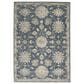 Nourison Quarry Oriental 5"3" x 7"3" Blue and Beige Area Rug, , large