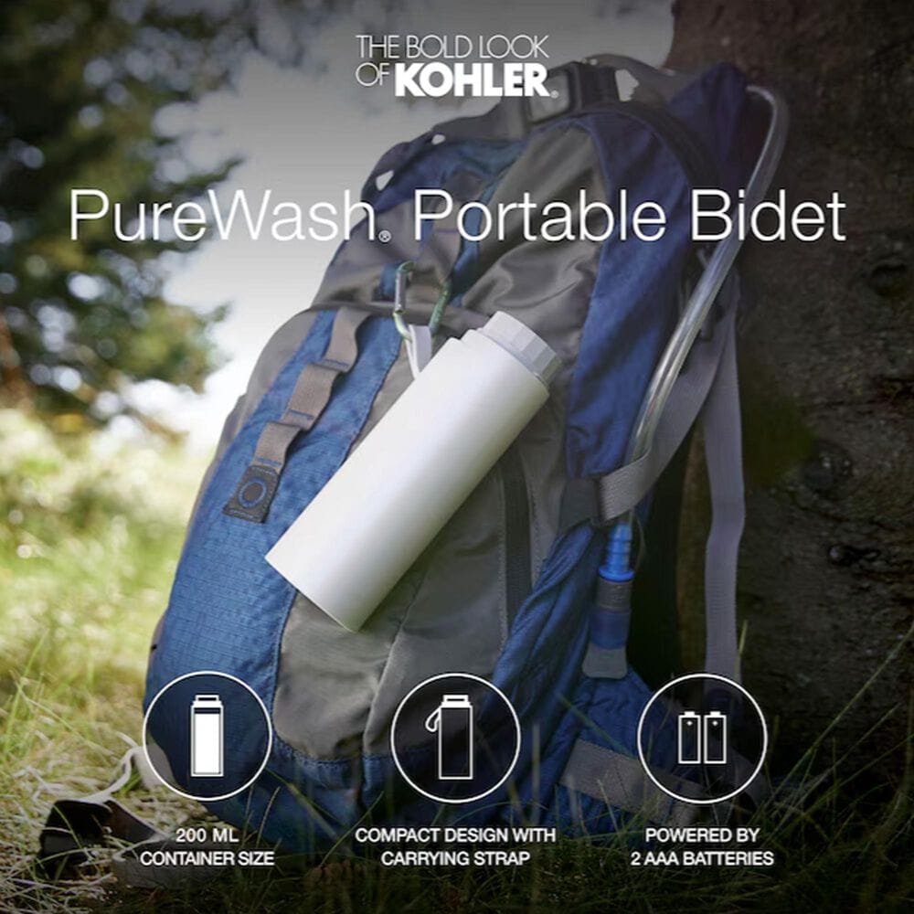 Kohler PureWash M050 Portable Bidet in White, , large