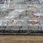 RIZZY Signature Gray and Multicolor 9" x 12" Area Rug, , large