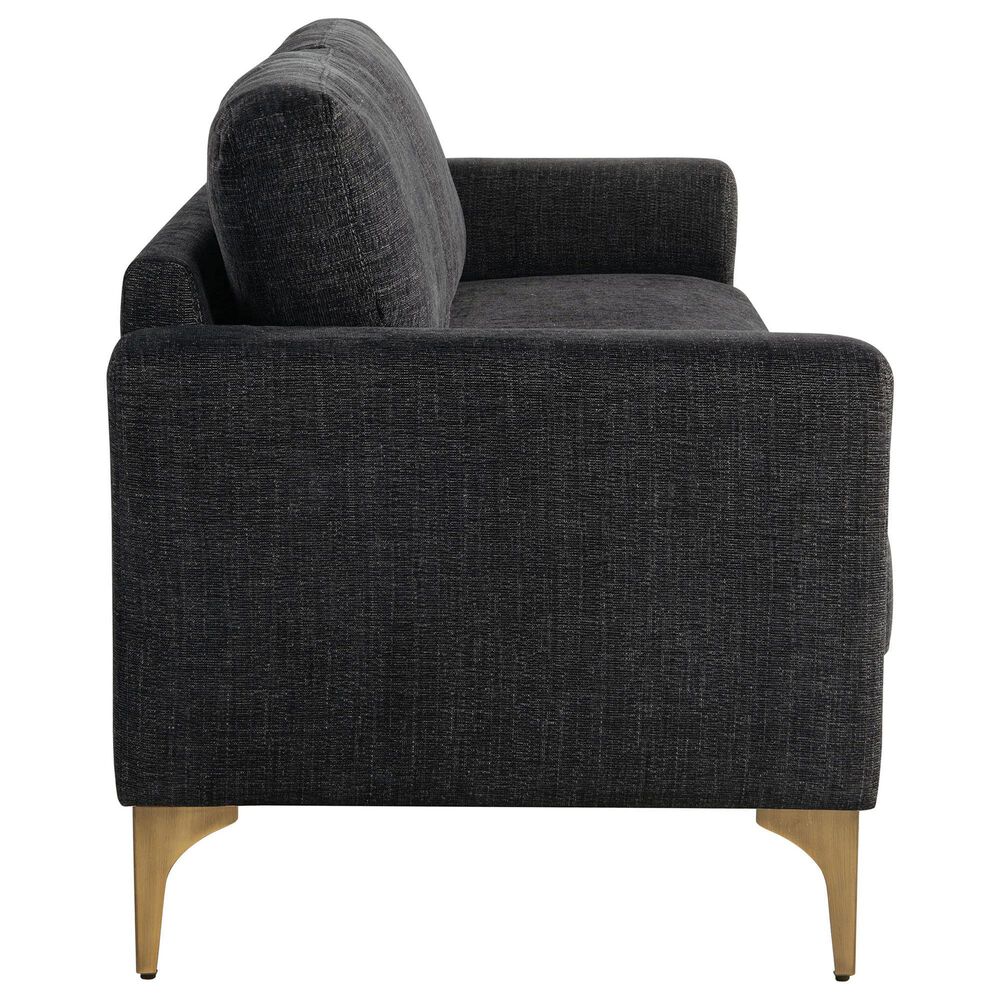 Lifestyle Solutions Mercer Stationary Sofa in Black, , large