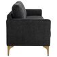 Lifestyle Solutions Mercer Stationary Sofa in Black, , large