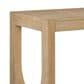 Wycliff Bay Canyon Drive Office 60" Writing Desk in Natural Oak, , large
