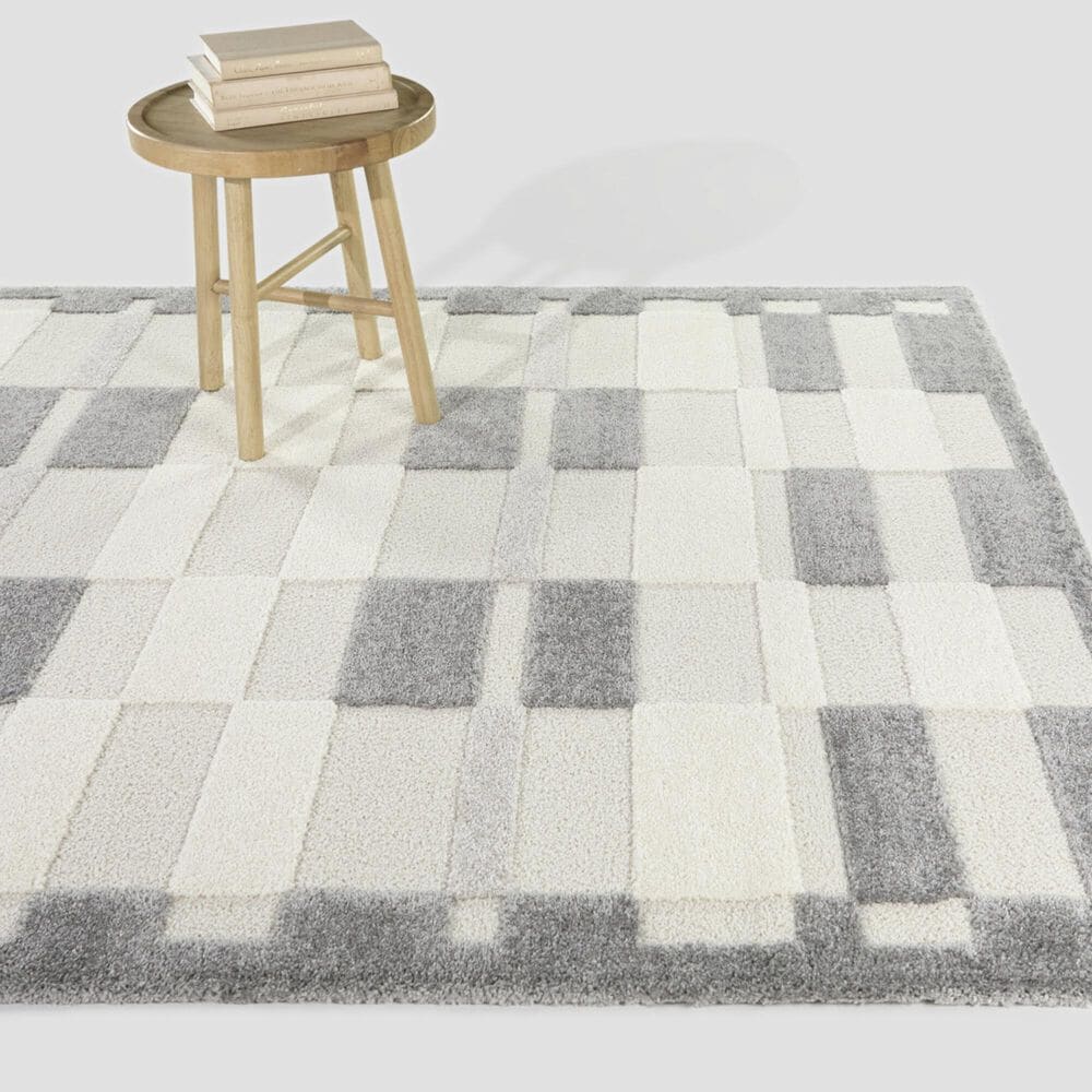 Balta Rugs Cocoon Bernadette Grey 5'3" x 7' Area Rug, , large