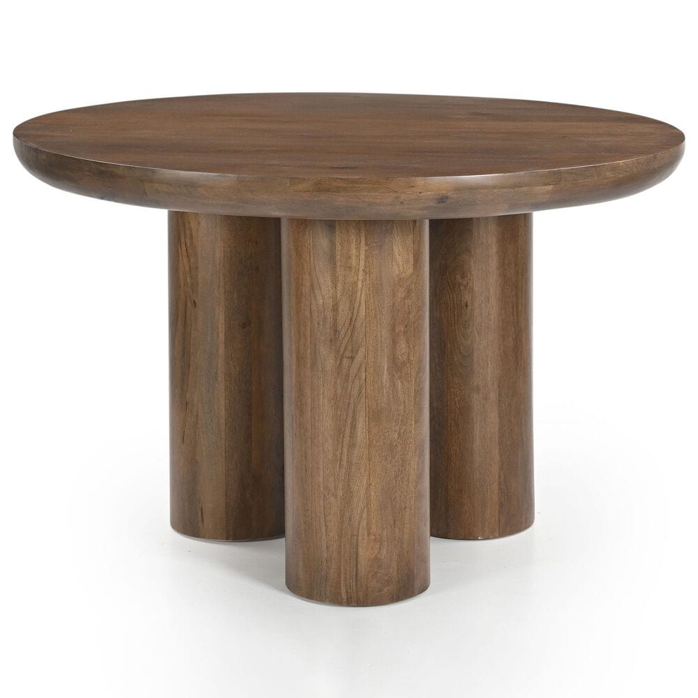 Bassett Mirror Company Napa Dining Table in Warm Brown - Table Only, , large