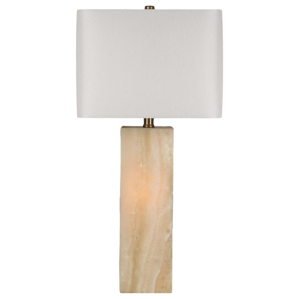 Classy Art Wholesalers Luminous Alabaster Table Lamp in Natural, , large