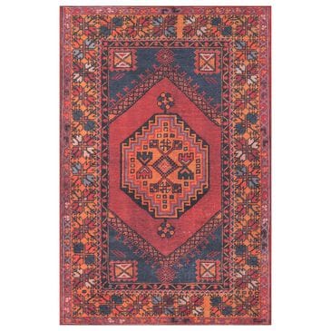 Momeni Afshar AFS-16 7"6" x 9"6" Red Area Rug, , large