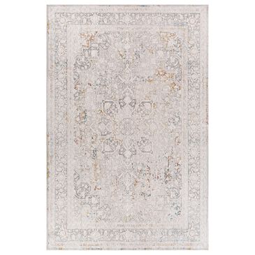 Surya Carmel 5" x 7"3" Medium Gray and Taupe Area Rug, , large