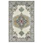 Oriental Weavers Zahra 75505 3"6" x 5"6" Ivory and Grey Area Rug, , large