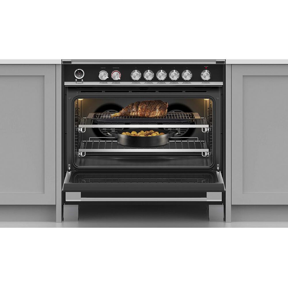 Fisher &amp; Paykel 30&quot; Induction Electric Freestanding Range in Stainless Steel, , large
