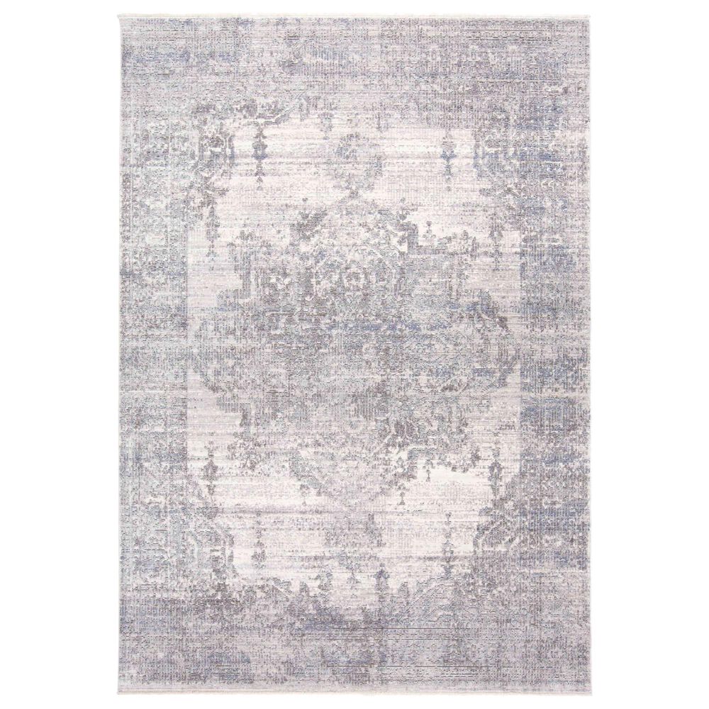 Feizy Rugs Cecily 3586F 5" x 8" Gray Area Rug, , large