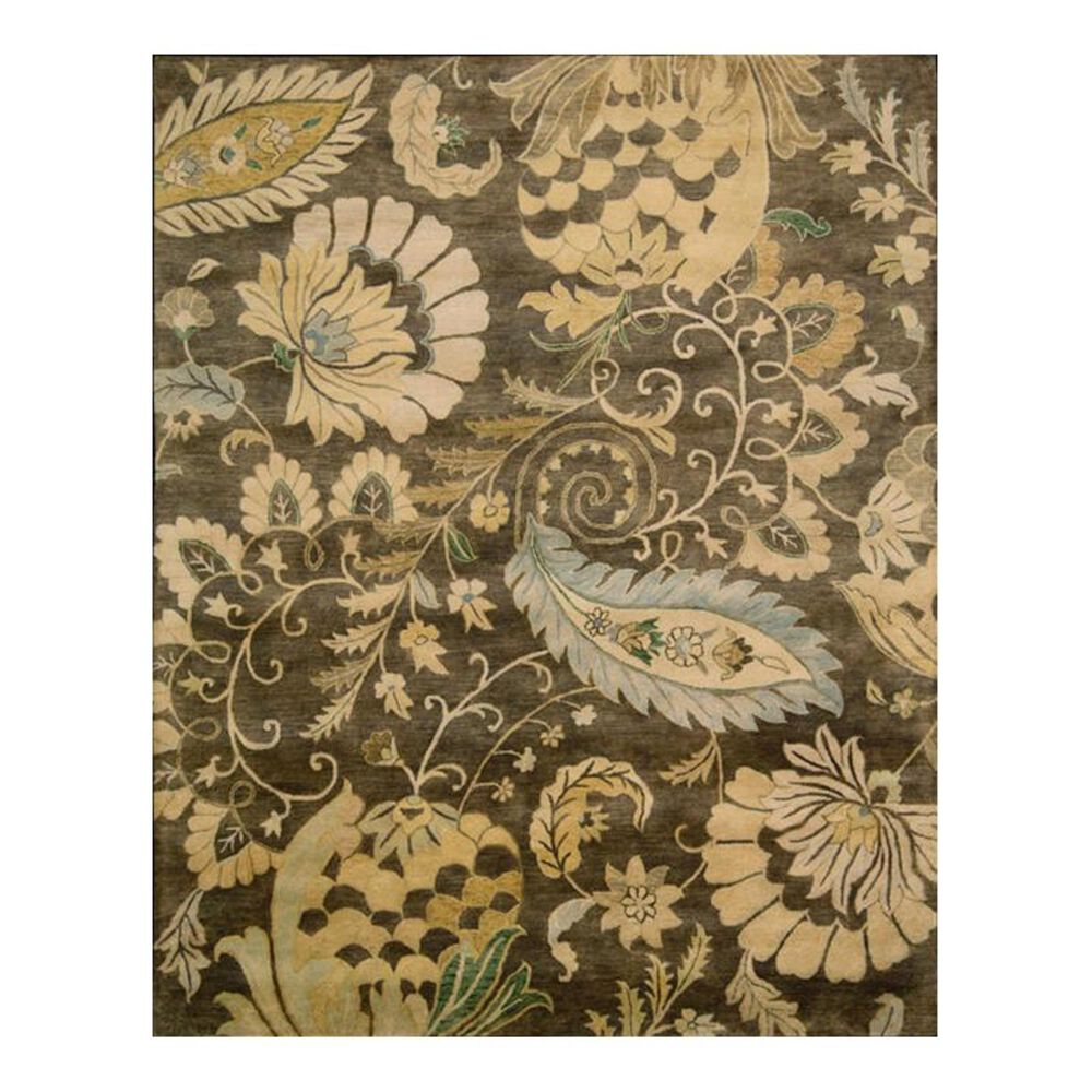Nourison Jaipur JA55 8'3" x 11'6" Moss Area Rug, , large