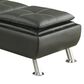 Pacific Landing Storage Ottoman in Black, , large