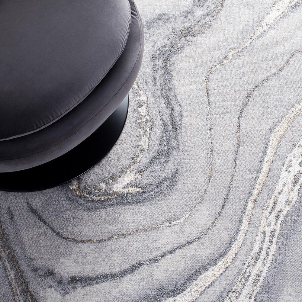 Safavieh Orchard  ORC637 4&#39;5&quot; x 6&#39;5&quot; Grey and Gold Area Rug, , large