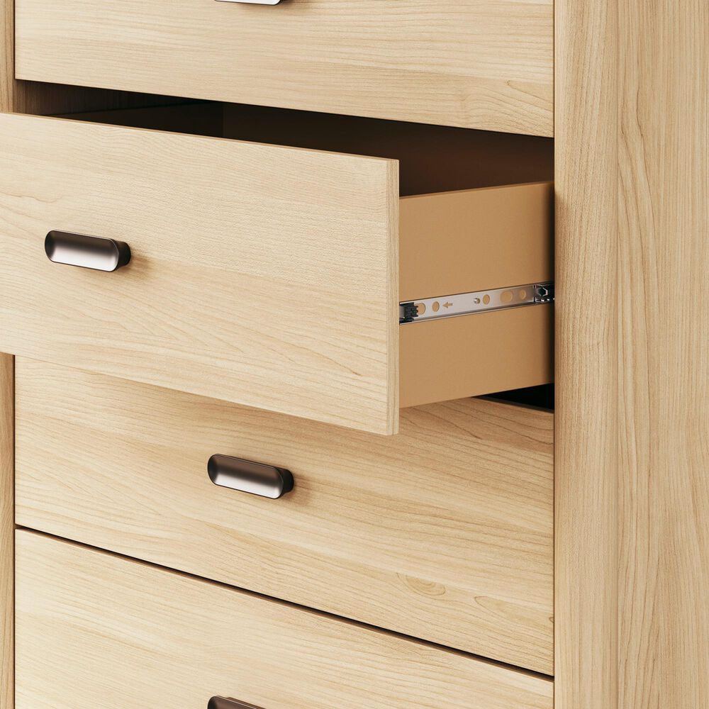 Ashley Cabinella 5-Drawer Chest in Tan, , large