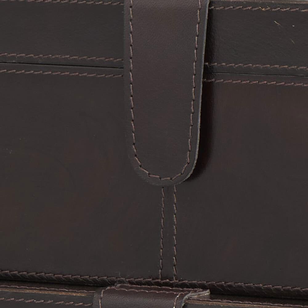 Maple and Jade 17.5&quot; 2-Piece Handmade Storage Decorative Box Set in Dark Brown, , large