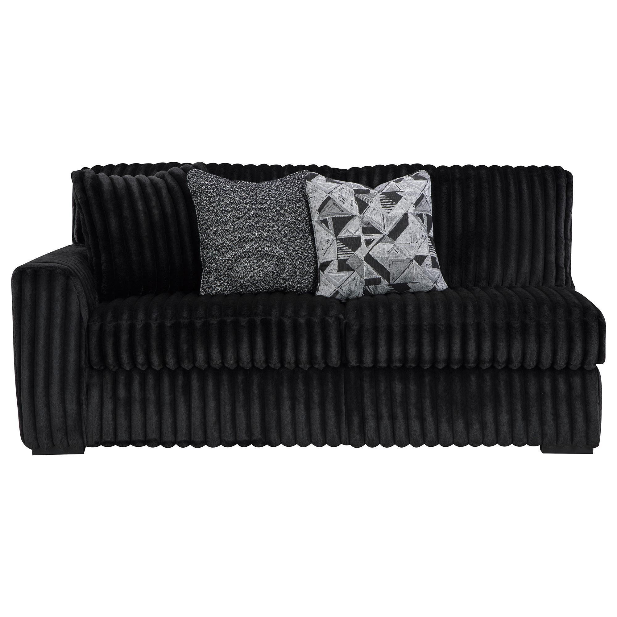 Ashley Midnight-Madness 4-Piece Sectional with Right-Facing Chaise