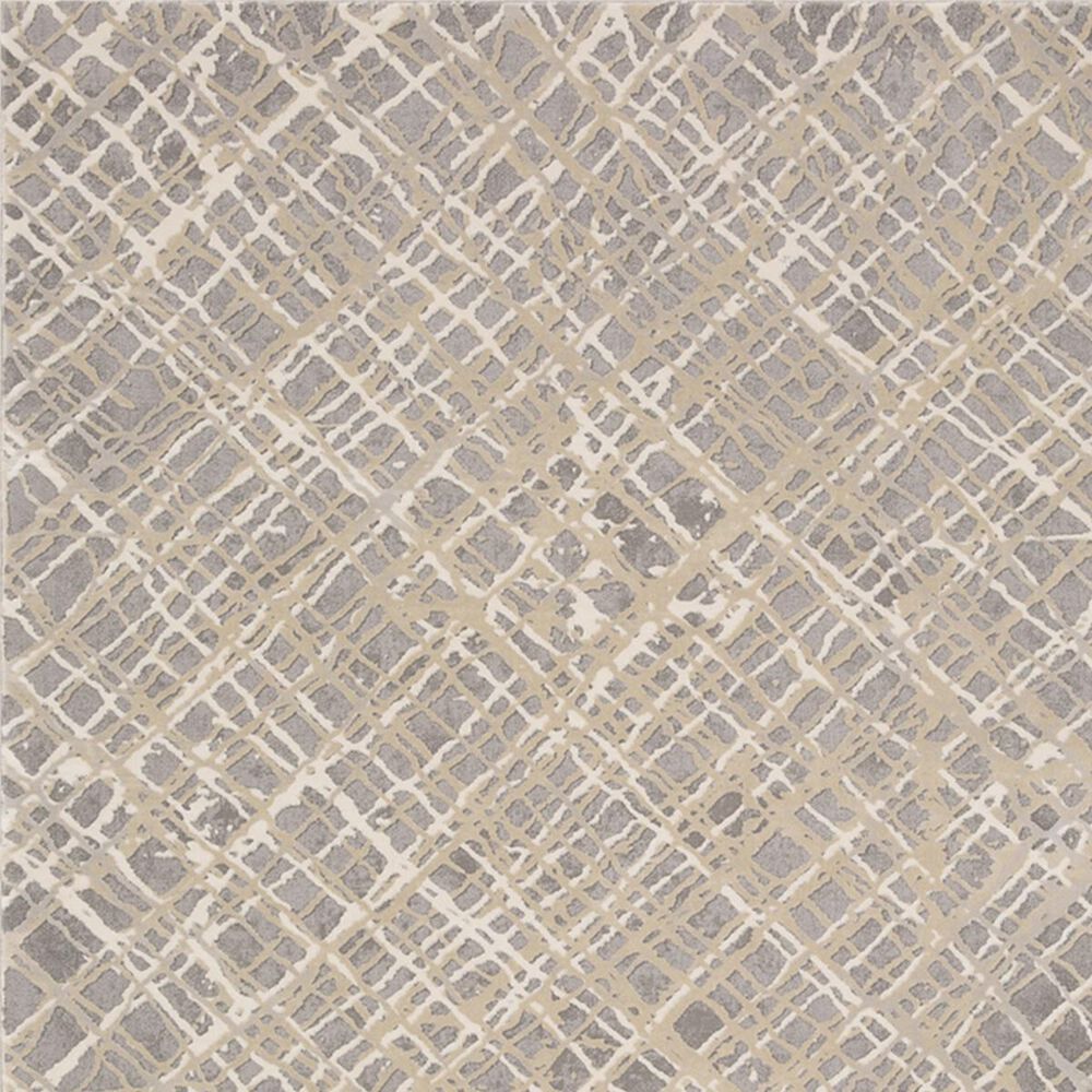 Surya Tibetan TBT-2316 5&#39;3&quot; x 7&#39;6&quot; Charcoal, Taupe and Khaki Area Rug, , large