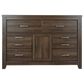 Ashley Juararo 6-Drawer Dresser in Dark Brown, , large