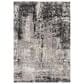 Surya Tuscany TUS-2312 4"3" x 5"7" Gray, Charcoal, Black and Ivory Area Rug, , large