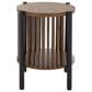 Safavieh Marami End Table in Walnut and Black, , large