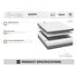 Southerland Signature Augusta Medium Euro Top Twin Mattress, , large