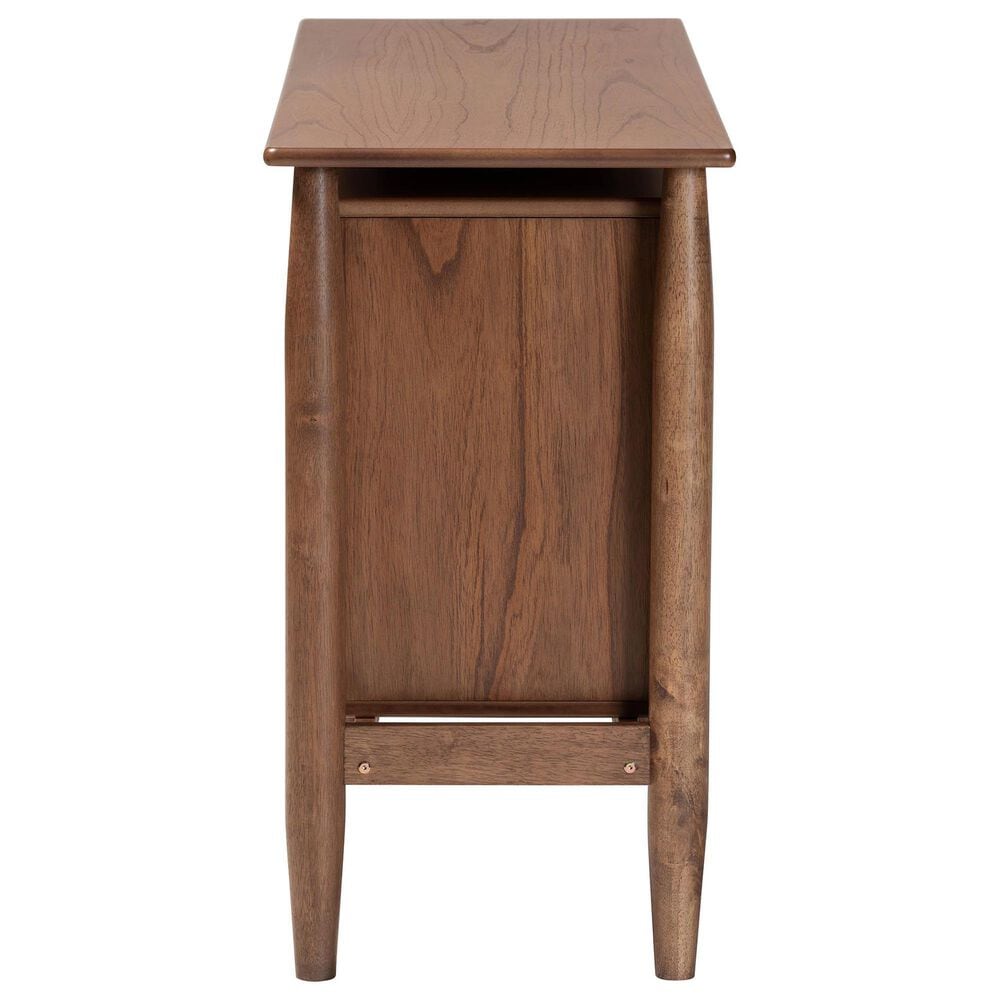 Baxton Studio Alyssa 6-Drawer Dresser in Walnut Brown, , large