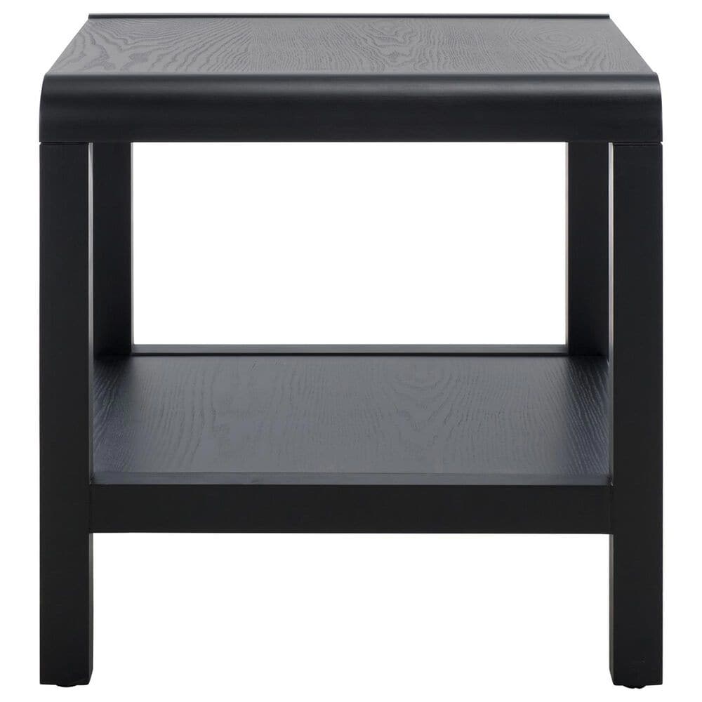Safavieh Omara 1-Shelf Side Table in Black, , large