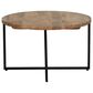 Linon Home Decor Evanston Coffee Table in Natural and Black, , large