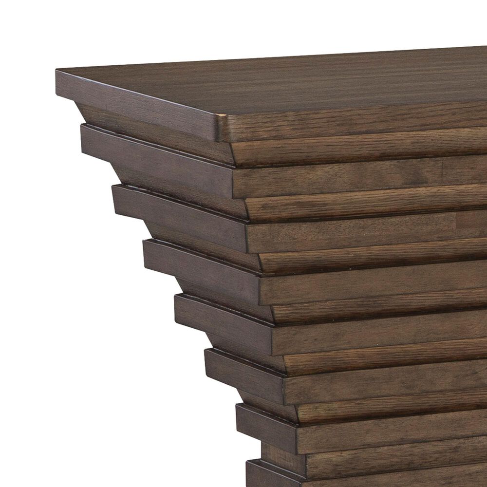 Ashley Hannodream Sofa Table in Warm Brown, , large