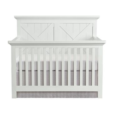 Eastern Shore Tahoe Convertible Crib in Rustic Seashell White, , large