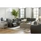 Ashley Center Line Power Recliner in Dark Gray, , large