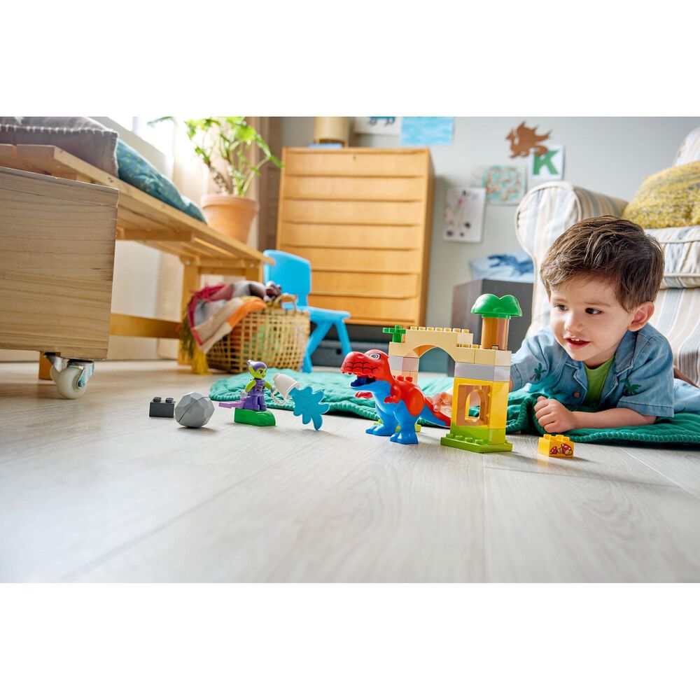 LEGO Duplo Dinosaur Spidey-Rex and Green Goblin Building Set, , large