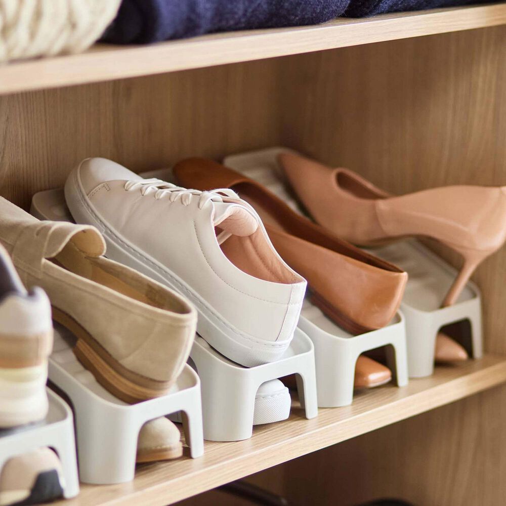 Joseph Joseph Shoe-In 6-Piece Compact Shoe Caddy in Ecru, , large