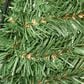 The Gerson Company 48" Pre-Lit Aspen Spruce Artificial Christmas Wreath with White LED Lights in Green, , large