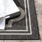 Safavieh Bermuda 5"3" x 7"6" Charcoal and Ivory Indoor/Outdoor Area Performance Rug, , large