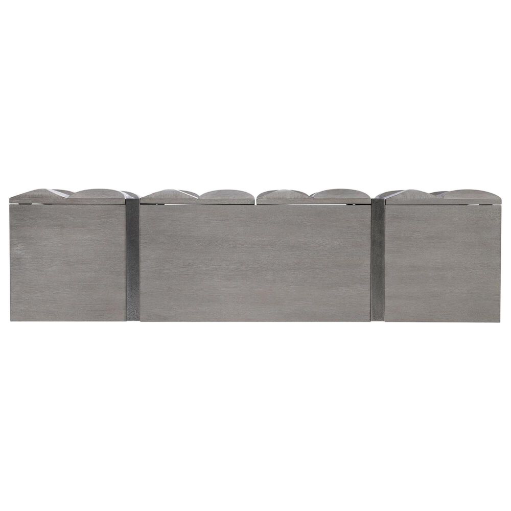 Bernhardt Rune 72&quot; Entertainment Credenza in Bluff and Graphite, , large