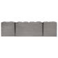 Bernhardt Rune 72" Entertainment Credenza in Bluff and Graphite, , large