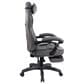 Rta Products Llc Fully Reclining Executive Office Chair with Footrest in Black and Grey, , large