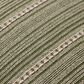 Loloi Howie 22" Square Throw Pillow in Green and Natural, , large