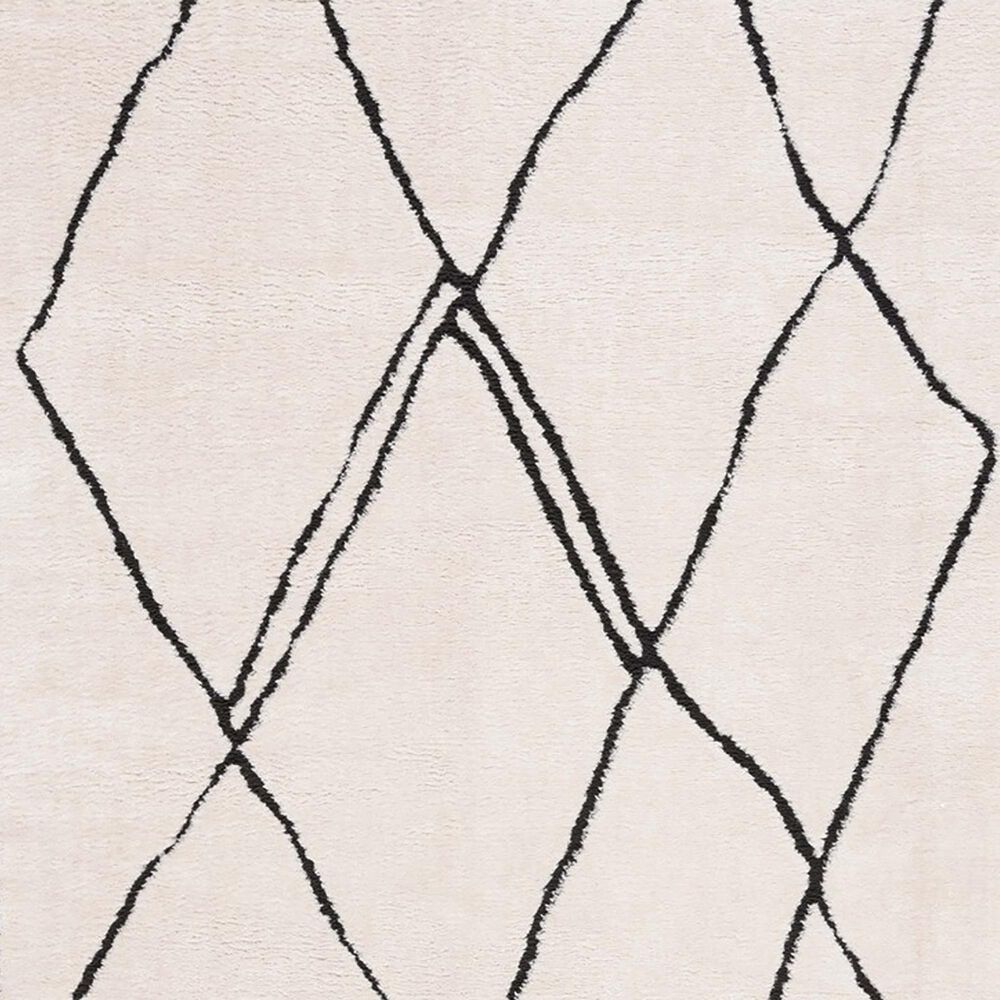 Safavieh Melody MEL104A 2&#39;2&quot; x 8&#39; Ivory and Black Runner, , large