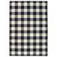 Oriental Weavers Marina 5"3" x 7"6" Black and Ivory Area Rug, , large