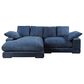 Moe"s Home Collection Plunge Sectional in Blue, , large
