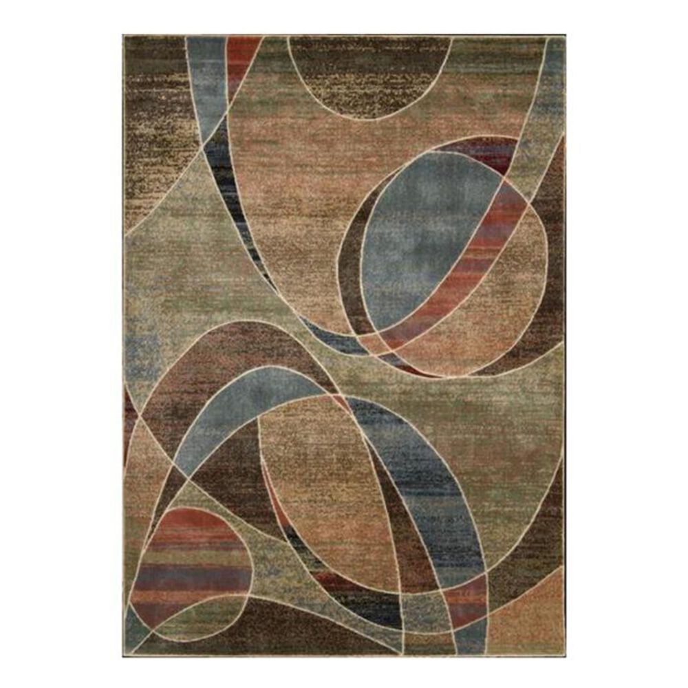 Nourison Expressions XP07 5"3" x 7"5" Multi-Color Area Rug, , large