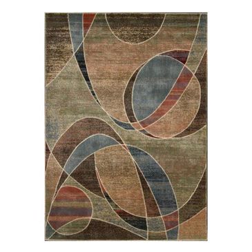 Nourison Expressions XP07 5"3" x 7"5" Multi-Color Area Rug, , large
