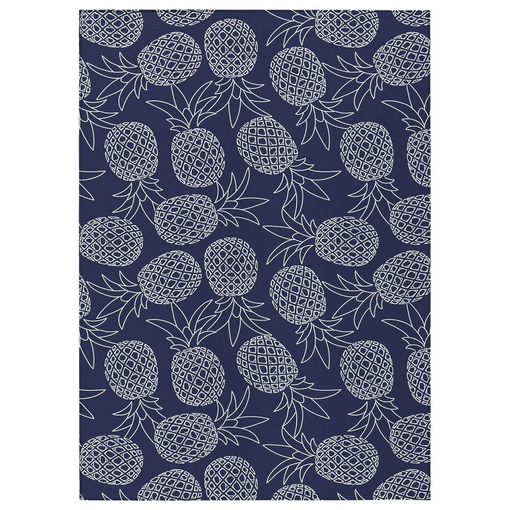 Dalyn Rug Company Kendall KE6 3" x 5" Navy Area Rug, , large