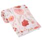 Lambs & Ivy Flower Power Baby Blanket in Pink, , large